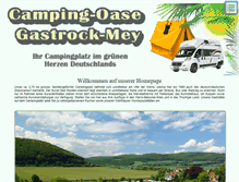 Tablet Screenshot of camping-oase.de